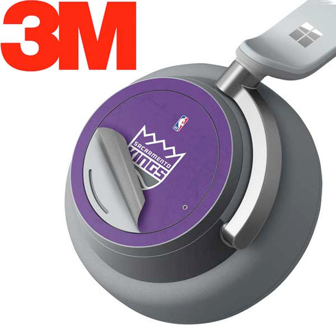 NBA Sacramento Kings Distressed Surface Headphones Skin